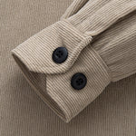 Teddy Lined Long Sleeve Corduroy Shirt