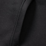 Smiley Face Print Teddy Fleece Lined Drawstring Hoodie