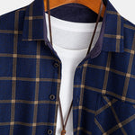 Flannel Fleece Lined Plaid Shirt