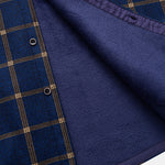 Flannel Fleece Lined Plaid Shirt