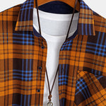 Flannel Fleece Lined Plaid Button Up Shirt