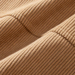 Relax Fit Corduroy Half-Zip Hooded Pullover