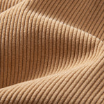 Relax Fit Corduroy Half-Zip Hooded Pullover