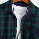 Flannel Fleece Lined Plaid Button Up Shirt