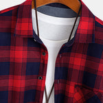 Flannel Fleece Lined Plaid Button Up Shirt
