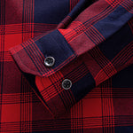 Flannel Fleece Lined Plaid Button Up Shirt