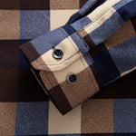 Flannel Fleece Lined Plaid Shirt