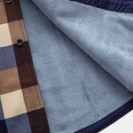 Flannel Fleece Lined Plaid Shirt