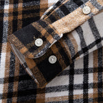 Flannel Plaid Button Up Shirt