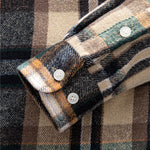 Flannel Plaid Button Up Shirt