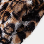 Faux Fur Leopard Hooded Vest