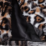 Faux Fur Leopard Hooded Vest