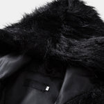 Faux Fur Hooded Vest