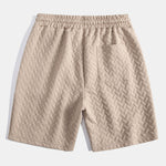 Geometric Jacquard Shorts