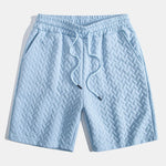 3 Pieces Geometric Jacquard Shorts