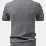 Pineapple Texture Knitted Sweater T-Shirt