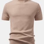 Pineapple Texture Knitted Sweater T-Shirt