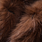 Faux Fur Hooded Overcoat