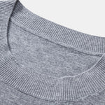 Solid Knitted Sweater T-Shirt