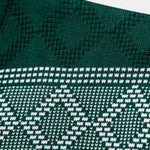 Rhombus Geometry Knitted Sweater T-Shirt
