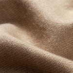 Heavyweight Geometric Jacquard V Neck Sweater
