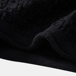 Contrast Crew Neck Knit Sweater
