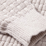 Textured Hooded Sweater