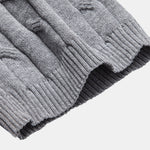 Twist Knitted Henley Shirt