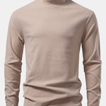Long Sleeve Mock Neck T-Shirt