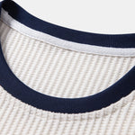 Contrast Waffle T-Shirt With Pocket