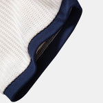 Contrast Waffle T-Shirt With Pocket