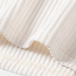 Contrast Waffle T-Shirt With Pocket