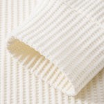 Long Sleeved Knitted Waffle Polo Shirt & Drawstring Knitted Waffle Pants