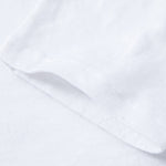 Basic Long Sleeve Cotton Arc Hem T-Shirt