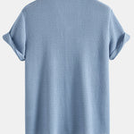 Waffle Textured Cuban Shirt