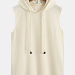 Ribbed Hooded Tank Top