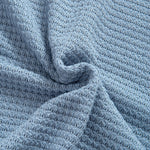 Waffle Knit Wide Strap Sleeveless T-Shirt