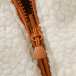 Reversible Teddy Puffer Coat