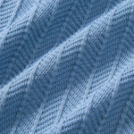 Contrast Textured Knit Polo