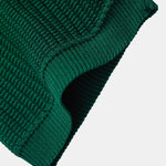 Stripe Johnny Collar Knit Polo & Straight Leg Ribbed Pants
