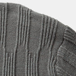 Textured Crew Neck Sweater