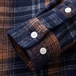 Flannel Plaid Cotton Button Up Shirt