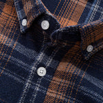 Flannel Plaid Cotton Button Up Shirt