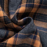 Flannel Fleece Lined Plaid Cotton Button Up Shirt
