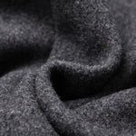 Notch Lapel Wool Blend Overcoat
