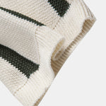 Stripe Button Up Knit Shirt
