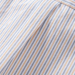 Cowboy Embroidery Cotton Plaid Stripe Shirt