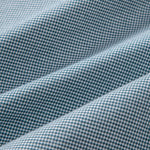 Cowboy Embroidery Cotton Houndstooth Button Up Shirt