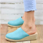 Becky | Orthopedic Wedge Mule Sandals