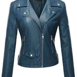 Nuria - Chaqueta de Piel Resistente y Elegante